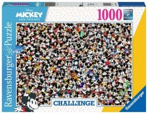 Ravensburger: Challenge Mickey Mouse (1000) disneypuzzel