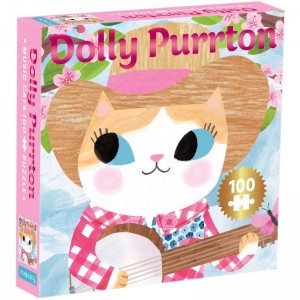 Decadence: Mudpuppy - Dolly Purrton (100) kattenpuzzel