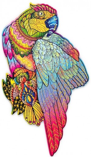 Wood Trick: Bright Parrot (153) houten legpuzzel OP = OP