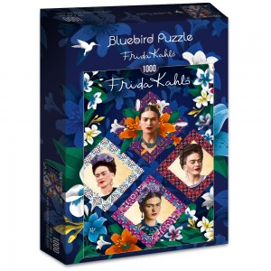 Bluebird: Frida Kahlo (1000) verticale puzzel