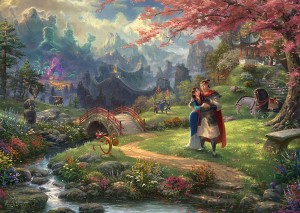 Schmidt: Thomas Kinkade - Disney Mulan (1000) disneypuzzel