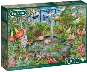 Falcon: Tropical Conservatory - Debbie Cook (1000) legpuzzel