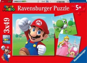 Ravensburger: Super Mario (3x49) kinderpuzzels