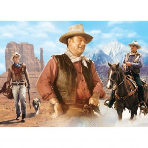 Master Pieces: John Wayne - On the Trail (1000) legpuzzel