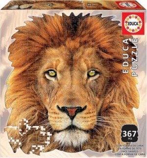 Educa: Lion (367) shaped puzzel