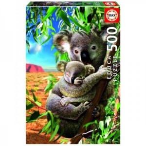 Educa: Koala and cub (500) koalapuzzel