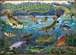 Cobble Hill: Hooked on Fishing (1000) vissenpuzzel