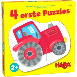 Haba: Eerste puzzel - Boerderij (2/3/3/4) kinderpuzzels