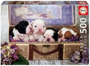 Educa: Puppies (500) hondenpuzzel