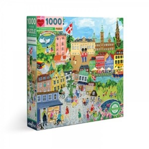 Eeboo: Copenhagen (1000) vierkante puzzel