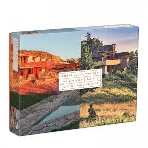 Galison: Frank Lloyd Wright (500) dubbelzijdige puzzel