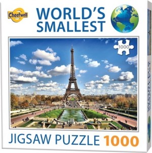 World's Smallest Puzzles - Eiffel Tower, Paris (1000) minipuzzel