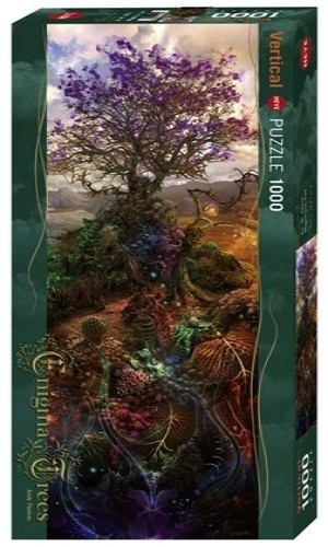 Heye: Enigma Trees - Magnesium Tree (1000) verticale puzzel