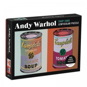 Galison: Andy Warhol - Soup Cans (300) 3D legpuzzel
