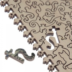 Davici: Horoscoop Waterman (100) houten legpuzzel