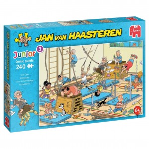 Jan van Haasteren Junior: Apenkooien (240) kinderpuzzel