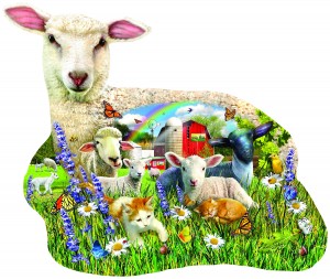 SunsOut: Lamb Shop (1000) shaped puzzel