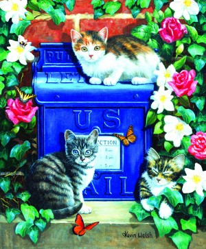 SunsOut: Mail Box Kittens - Kevin Walsh (1000) kattenpuzzel