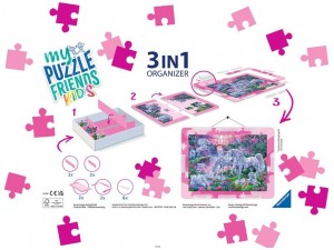 Ravensburger: 3in1 Organiser Roze 100 - 300XL puzzels