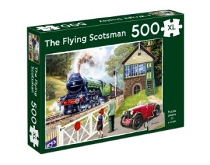 Tucker's Fun Factory: The Flying Scotsman (500XL) legpuzzel