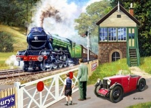 	 Tucker's Fun Factory: The Flying Scotsman (500XL) legpuzzel