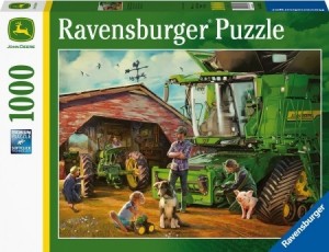Ravensburger: John Deere Then and Now (1000) legpuzzel
