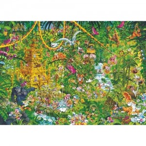 Heye: Deep Jungle - Ryba (2000) legpuzzel