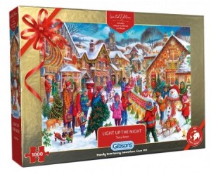 Gibsons: Light up the Night (1000) limited edition kerstpuzzel