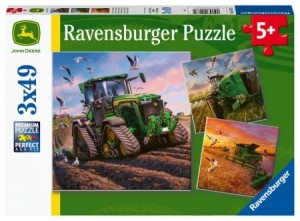 Ravensburger: John Deere Seizoenen (3x49) kinderpuzzels