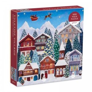 Galison: Yuletide Village (500) kerstpuzzel