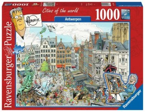 Ravensburger: Fleroux - Antwerpen (1000) legpuzzel