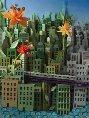 New York Puzzle: Smarter Greener Better (500) verticale puzzel