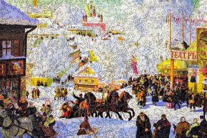 Inside Adventure: Winter Carnival Festivities (582) houten kerstpuzzel