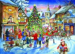 House of Puzzles: Christmas Shopping (500) kerstpuzzel
