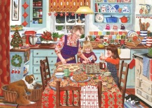 House of Puzzles: Festive Fancies (500BIG) kerstpuzzel