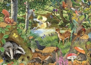 House of Puzzles: Riverside Glade (500BIG) legpuzzel