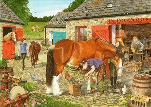 House of Puzzles: Shoe Shop (1000) paardenpuzzel