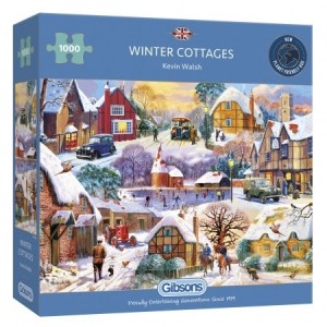 Gibsons: Winter Cottages (1000) winterpuzzel