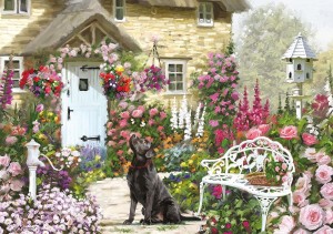 Otter House: Cottage Garden (500XL) legpuzzel