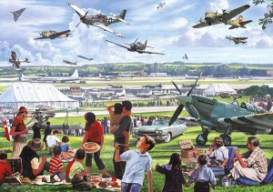 Otter House: Air Show (500XL) vliegtuigpuzzel