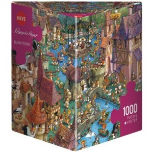 Heye: Bunnytown - Francois Ruyer (1000) legpuzzel