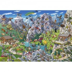 Heye: Alpine Fun - Tanck (1000) legpuzzel