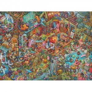 Heye: Fun With Friends - Tiurina (1500) legpuzzel