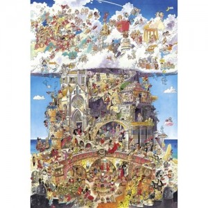 Heye: Heaven and Hell - Prades (1500) legpuzzel