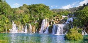 Castorland: Krka Waterfalls, Croatia (4000) legpuzzel