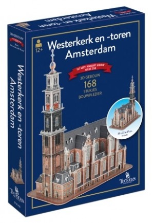 House of Holland: Westerkerk en -toren Amsterdam (168) 3D puzzel