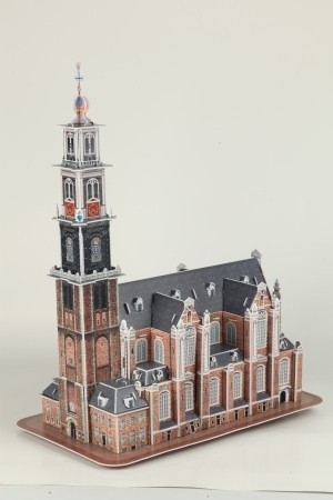 House of Holland: Westerkerk en -toren Amsterdam (168) 3D puzzel