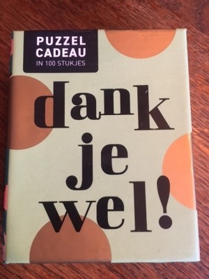 Imagebooks: Dank je Wel! (100) cadeaupuzzel