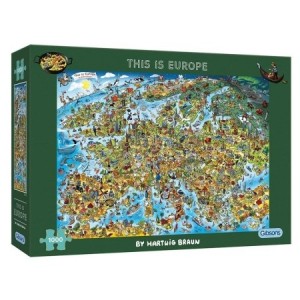 Gibsons: This is Europe (1000) legpuzzel
