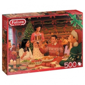 Falcon: Festive Feast (500) kerstpuzzel